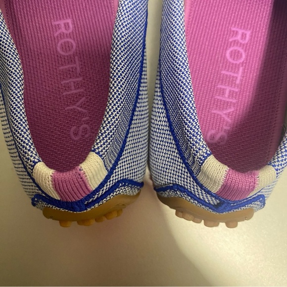 NWOB Rothy’s The Driver Knit Loafers in Original Blue- Size W8 - Picture 6 of 14